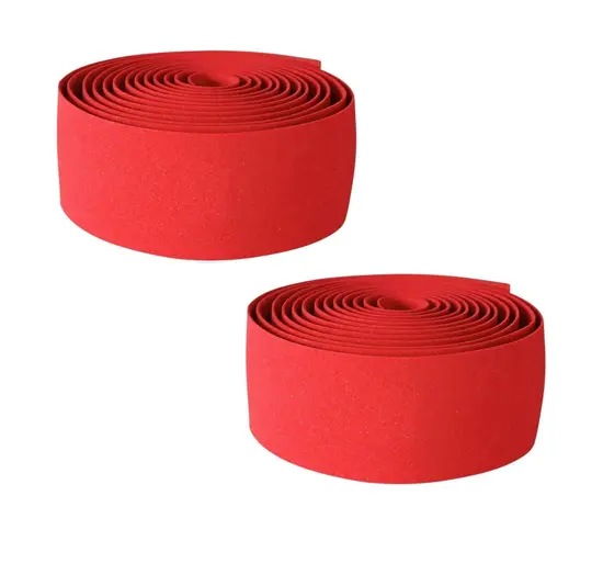 Tecora Stuurlint Kurk Look ø2.5x30MM - 200 CM - Rood