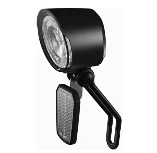 Spanninga Xeno 15 Koplamp - 15 Lux - Dynamo - Zwart