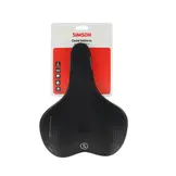 Simson Sollievo Fietszadel - Unisex - Zwart