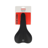 Simson Ibrida Fietszadel - Unisex - Zwart