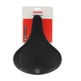 Simson Comoda Fietszadel - Unisex - Zwart