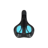Simson Gita Relaxed Fietszadel - Unisex - Zwart