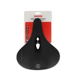 Simson Armonia Relaxed Fietszadel - Unisex - Zwart
