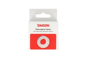 Simson Plakvelglint - Universeel - 16mm Breed