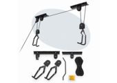 Voltano Fietslift - Ophangsysteem Fietstakel - Zwart - Max 50KG Draagkracht