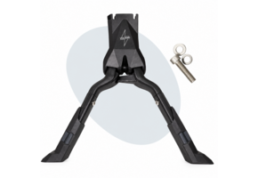 Voltano Dubbele Fietsstandaard - Zwart - 300MM - 24 t/m 29 Inch