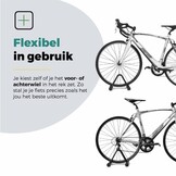 Voltano Fietsenrek 2 Fietsen - Zwart - Fietsenstandaard