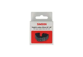 Simson Velglintrubber 26/28 Inch - 20mm Breed