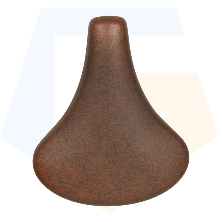 Selle Comfort City Foam Fietszadel - Vacuüm Geseald - Bruin