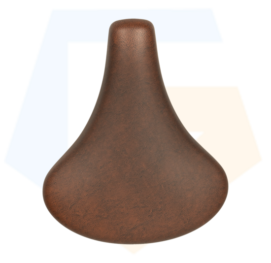 Selle Comfort City Foam Fietszadel - Vacuüm Geseald - Bruin