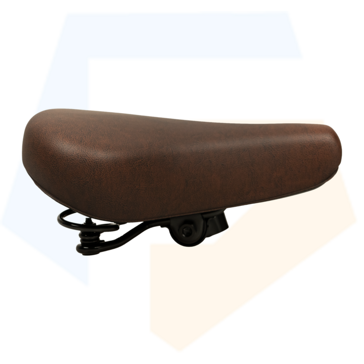 Selle Comfort City Foam Fietszadel - Vacuüm Geseald - Bruin