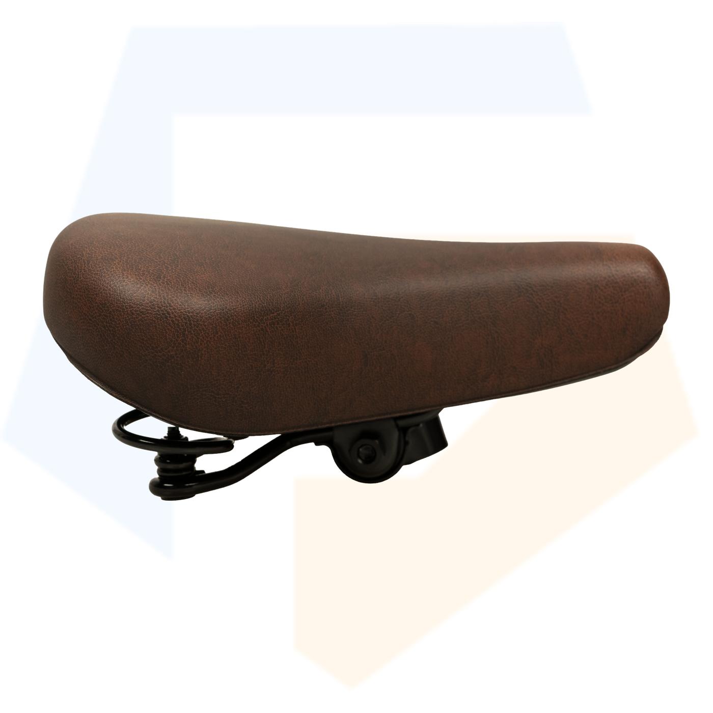 Selle Comfort City Foam Fietszadel - Vacuüm Geseald - Bruin