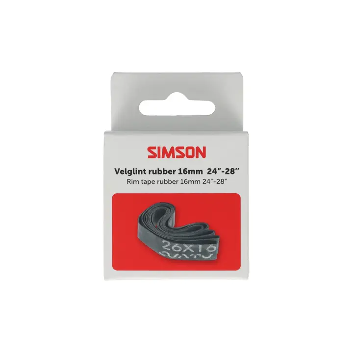 Simson Velglintrubber 24/28 Inch - 16mm Breed