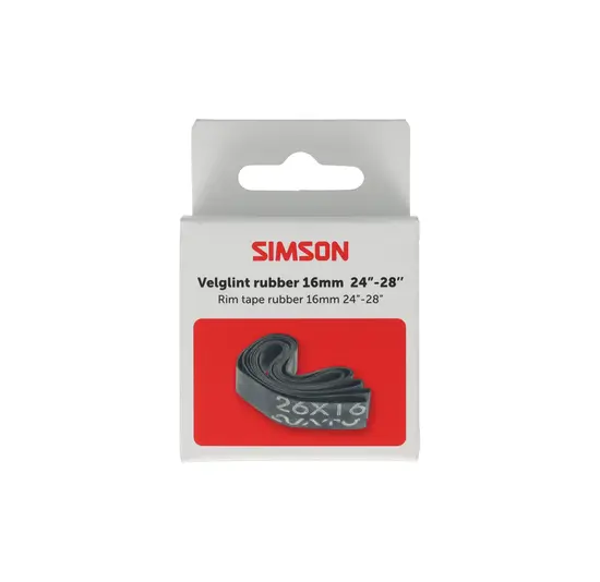 Simson Velglintrubber 24/28 Inch - 16mm Breed