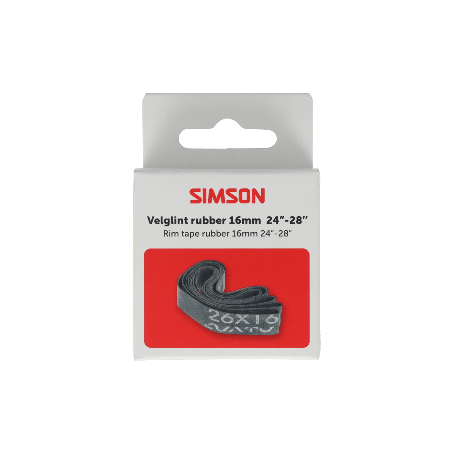 Simson Velglintrubber 24/28 Inch - 16mm Breed