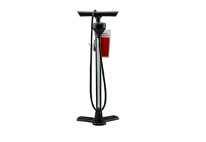 Simson AeroMax 160 Fietspomp - Met Manometer - Zilver