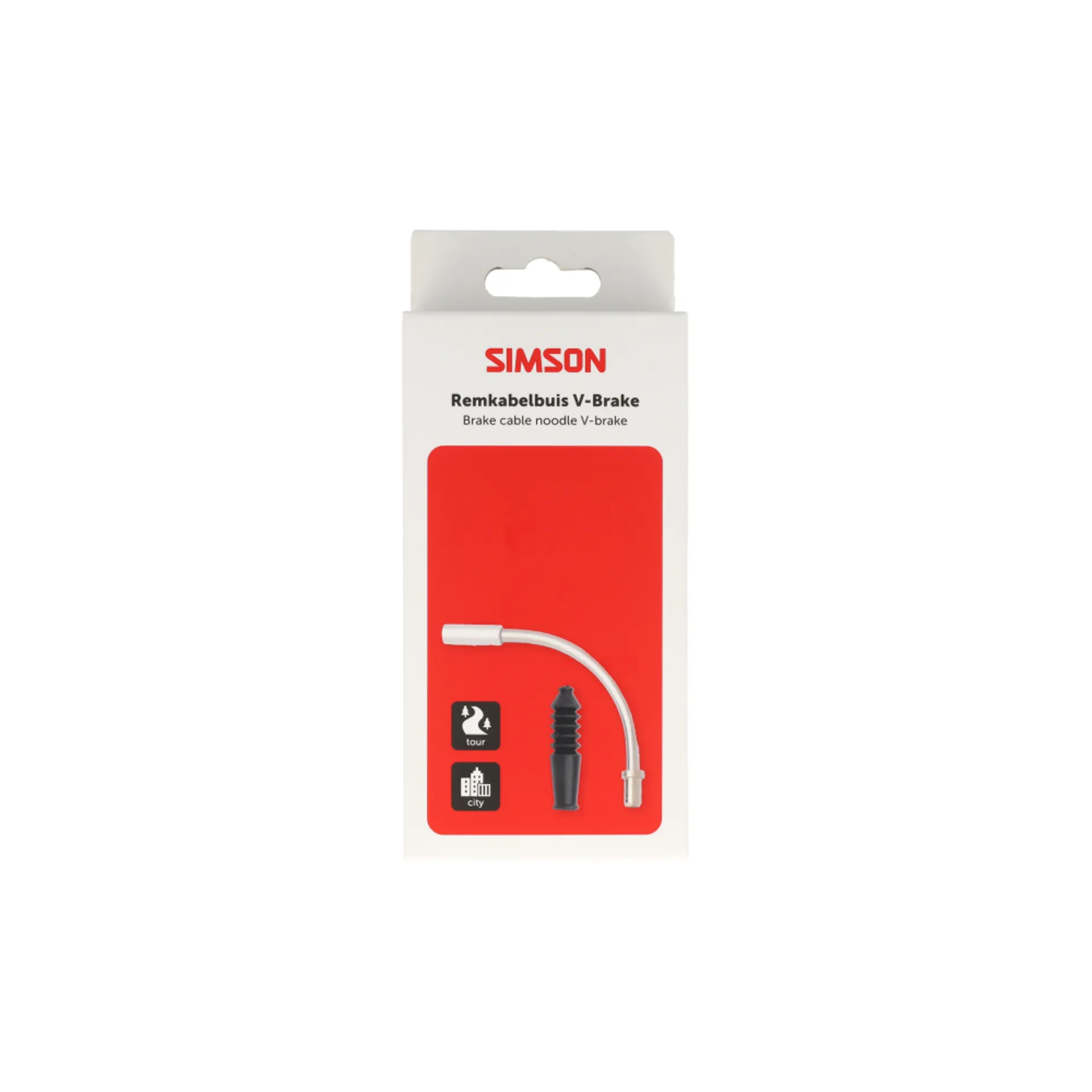 Simson Remkabelbuis V-Brake - Incl Rubber