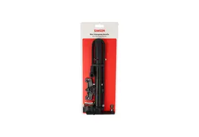 Simson AeroGo Mini Fietspomp - 90° Draaibaar - Zwart