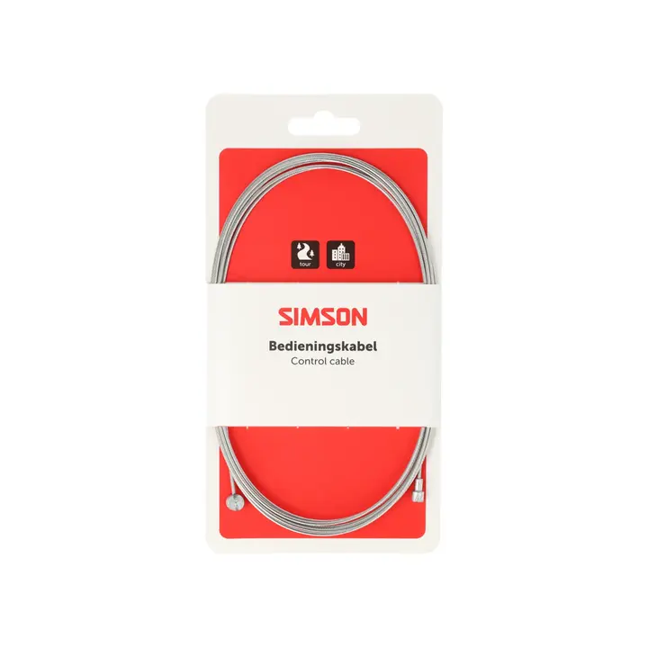 Simson Rem Binnenkabel  - Universeel - 235CM - RVS
