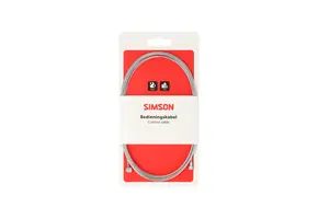 Simson Rem Binnenkabel - Universeel - 235CM - RVS
