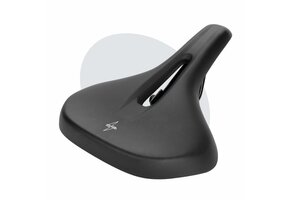 Voltano E-bike Pro Fietszadel 3.0 Breed - Zwart - Unisex - Met Zadelstrop