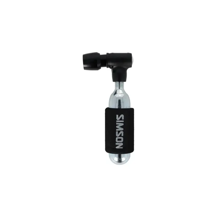 Simson CO2 AeroJet Fietspomp - Zwart