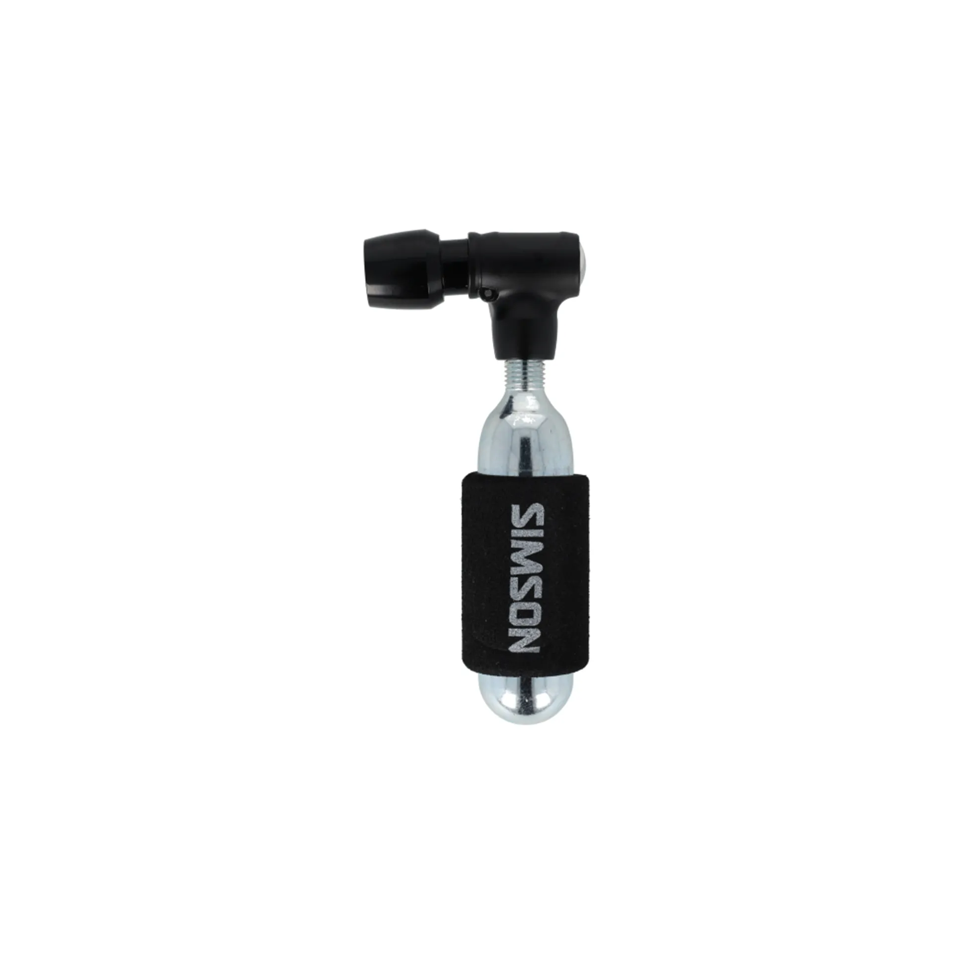 Simson CO2 AeroJet Fietspomp - Zwart