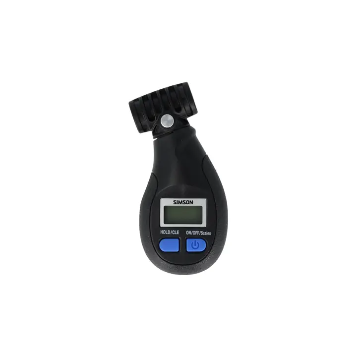 Simson Aerogauge - Met Digitale Manometer - Zwart