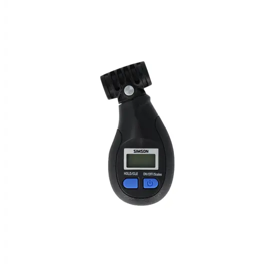 Simson Aerogauge - Met Digitale Manometer - Zwart
