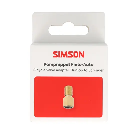 Simson Pompnippel Fiets - Autoventiel