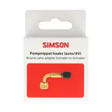 Simson Pompnippel Haaks Auto- Voor Moeilijk Bereikbare Autoventielen