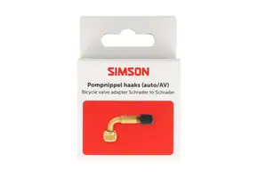 Simson Pompnippel Haaks Auto- Voor Moeilijk Bereikbare Autoventielen