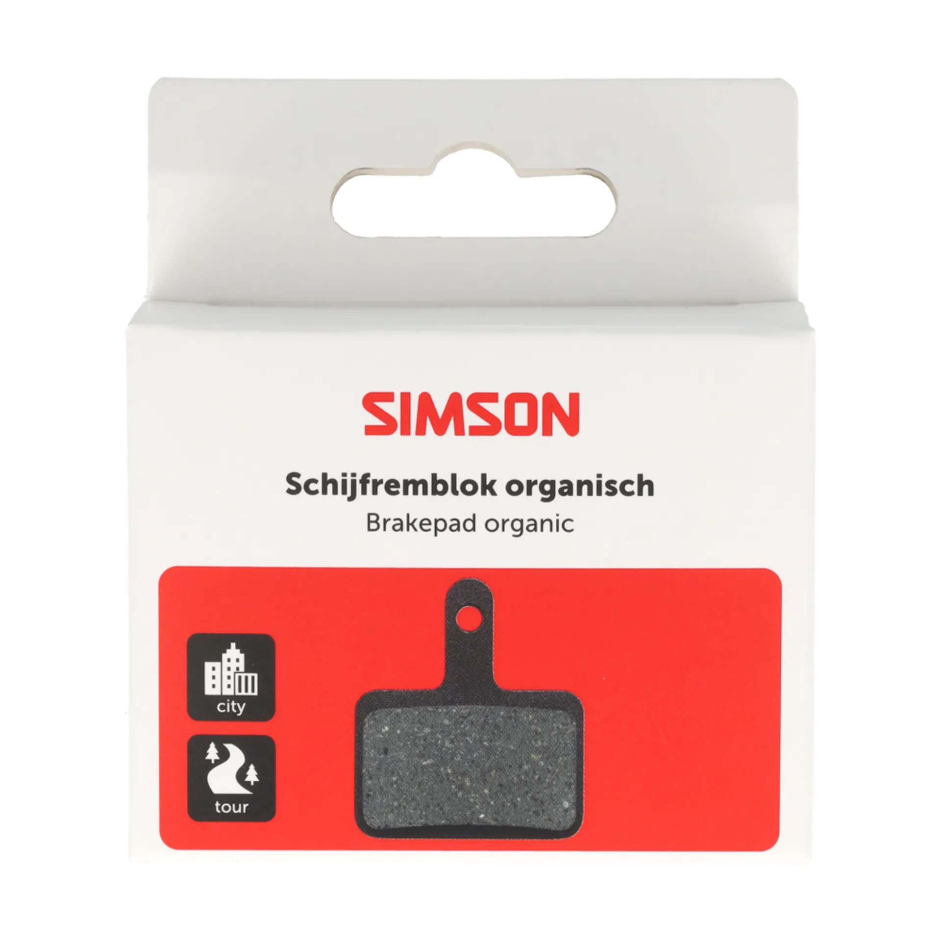 Simson Schijfremblokjes Voor Shimano/tektro - 1 Paar Organic Remblokken