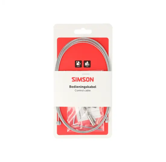 Simson  Trommelrem Binnenkabel - Universeel - 225CM - RVS