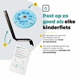 Voltano Zijwieltjes LED Verlichting Solid – Blauw – 12-20 Inch - Verstevigd Staal