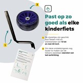 Voltano Zijwieltjes LED Verlichting Steady XL - Blauw - 12-20 Inch - Verstevigd Staal