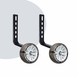 Voltano Zijwieltjes LED Verlichting Steady XL - Wit - 12-20 Inch - Verstevigd Staal