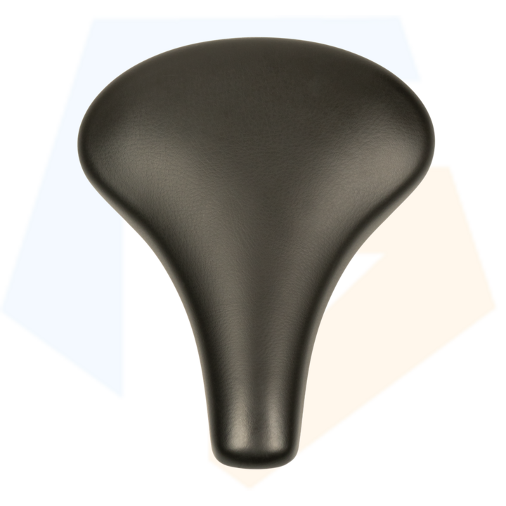 Selle Comfort City Foam Fietszadel - Vacuüm Geseald - Zwart