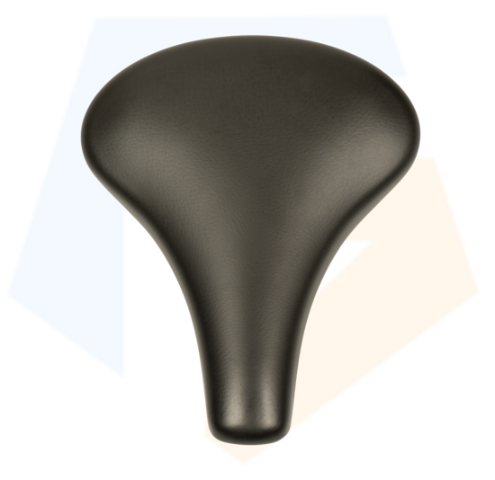 Selle Comfort City Foam Fietszadel - Vacuüm Geseald - Zwart
