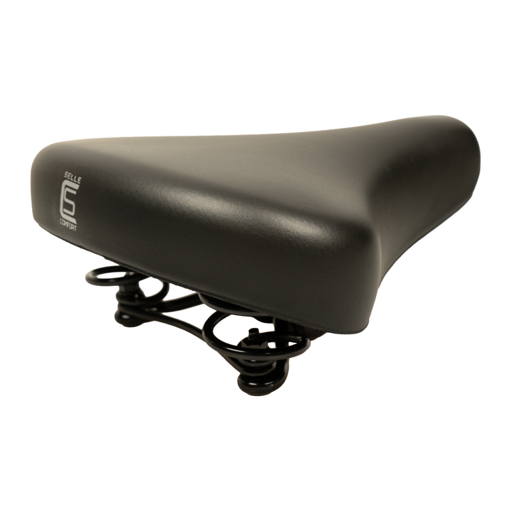 Selle Comfort City Foam Fietszadel - Vacuüm Geseald - Zwart