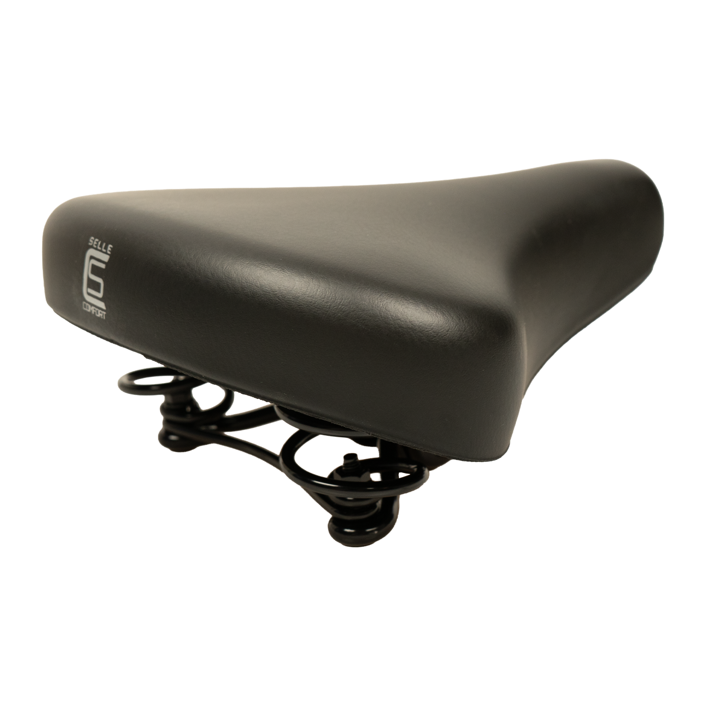 Selle Comfort City Foam Fietszadel - Vacuüm Geseald - Zwart