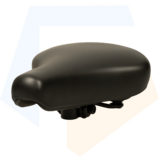 Selle Comfort City Foam Fietszadel - Vacuüm Geseald - Zwart