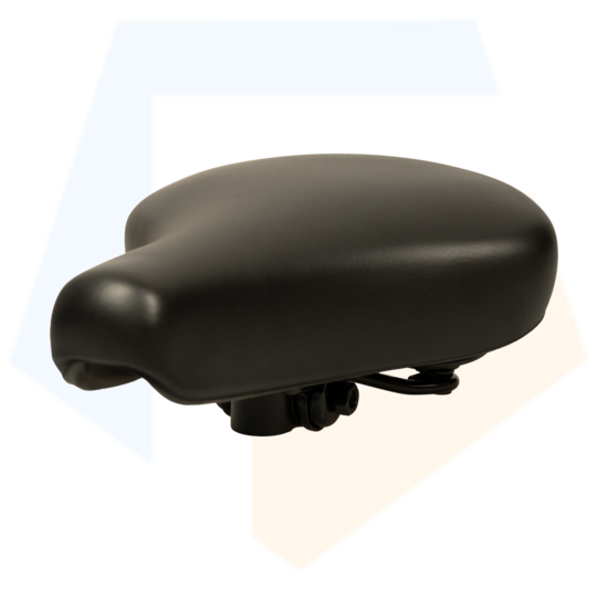 Selle Comfort City Foam Fietszadel - Vacuüm Geseald - Zwart