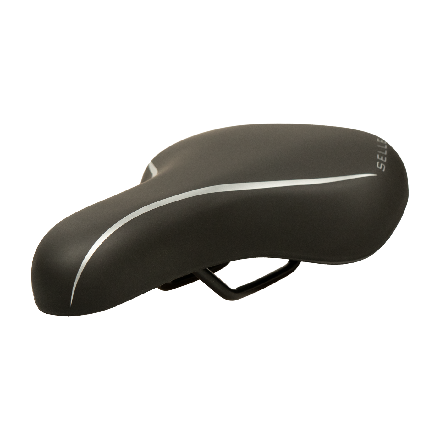 Selle Comfort Vintage Fietszadel - Zwart