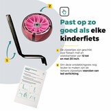 Voltano Zijwieltjes LED Verlichting Steady XL - Roze - 12-20 Inch - Verstevigd Staal
