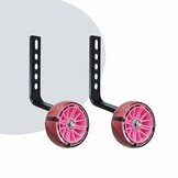 Voltano Zijwieltjes LED Verlichting Steady XL - Roze - 12-20 Inch - Verstevigd Staal
