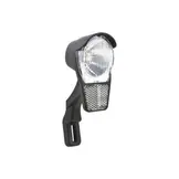 Spanninga Galeo XDO Koplamp - Naafdynamo - Incl Vorkbeugel - Zwart