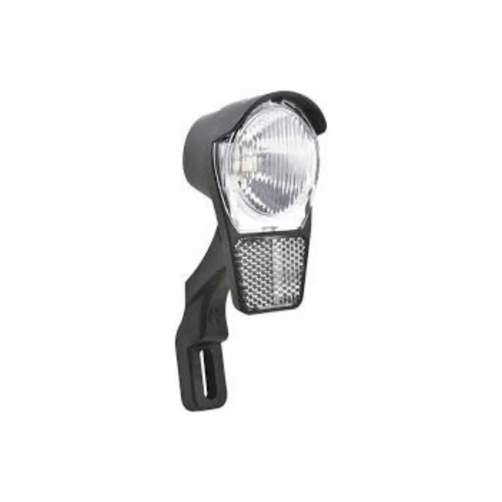 Spanninga Galeo XDO Koplamp - Naafdynamo - Incl Vorkbeugel - Zwart