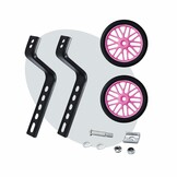Voltano Zijwieltjes Strong - Roze - 12-20 Inch - Verstevigd Staal