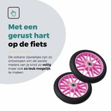 Voltano Zijwieltjes Strong - Roze - 12-20 Inch - Verstevigd Staal